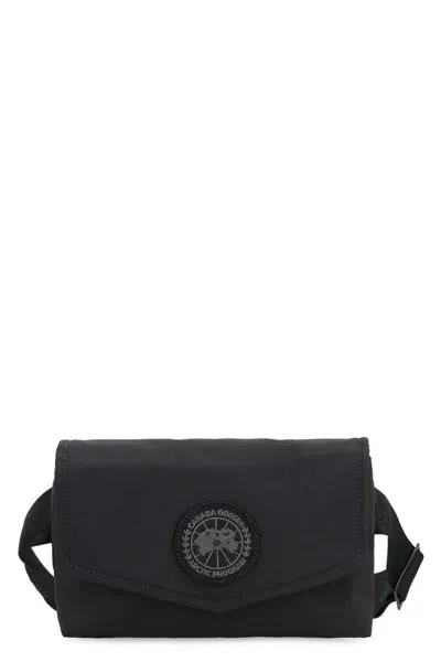 Canada Goose Black Mini Waist Pack Pouch