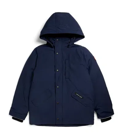 Canada Goose Kids' Padded Logan Parka In Navy