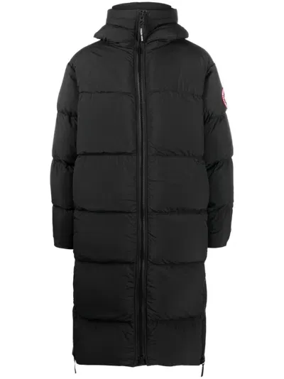 Canada Goose Padded Zip-fastening Coat In Black