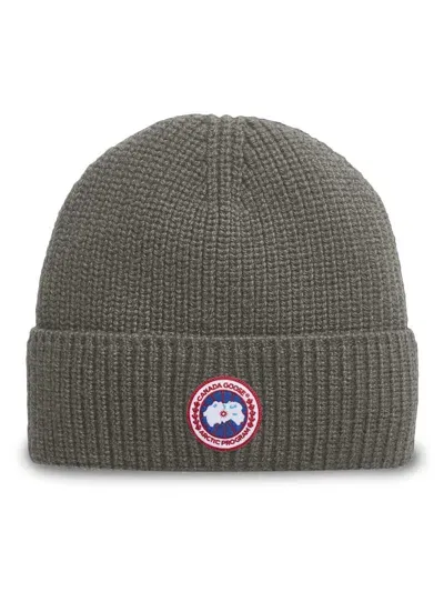 Canada Goose Rib Toque In Grey