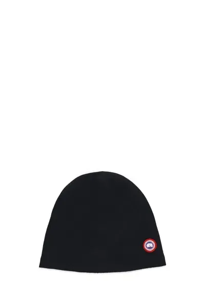 Canada Goose Standard Toque Cap In Black