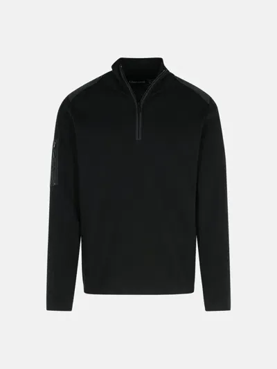 Canada Goose 'stormo' Black Wool Sweatshirt