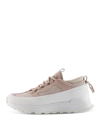 Canada Goose Women's Glacier Trail Sneakers In Lucent Rose