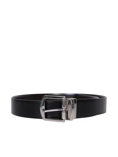 Canali Belts In Black