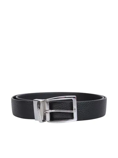 Canali Belts In Black