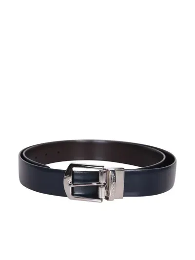 Canali Belts In Black