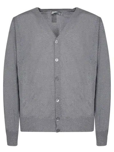 Canali Cardigans In Grey