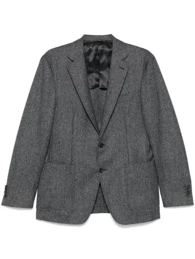 Canali Kei Blazer In Grey