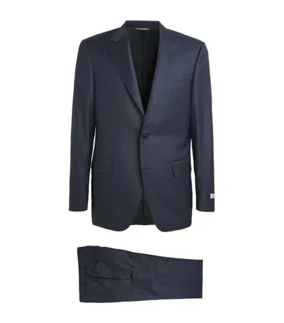 Canali Wool 2-piece Suit In Grey