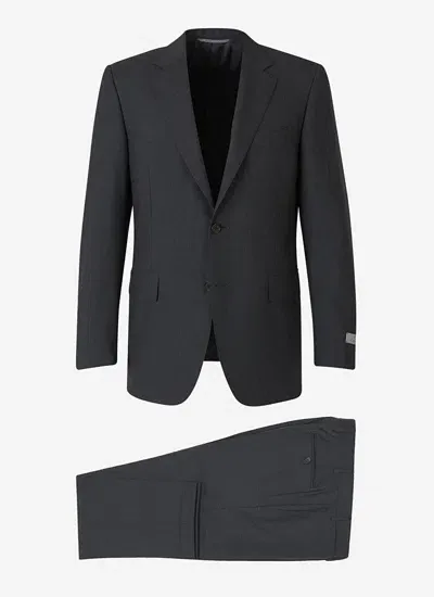 Canali Wool Suit In Grey