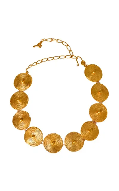 Cano Makmu 24k Gold-plated Necklace