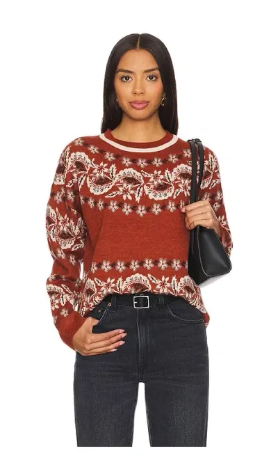 Cara Cara Bondi Sweater In Renaissance Floral