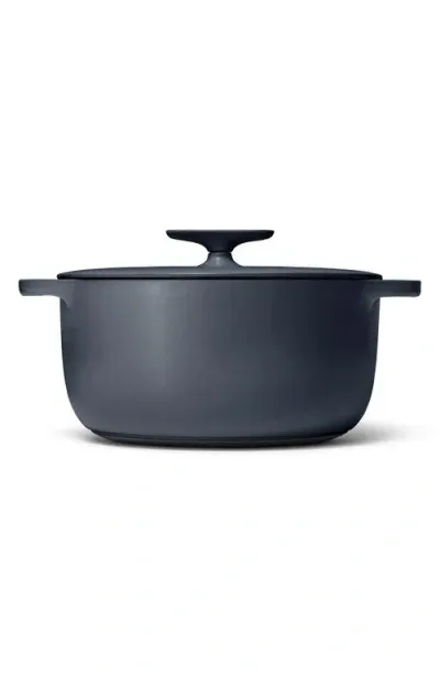 Caraway 6.5-quart Cast Iron Dutch Oven In Midnight