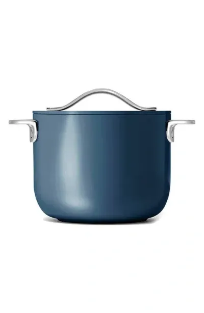 Caraway Nonstick Ceramic Petite 2-quart Cooker With Lid In Navy