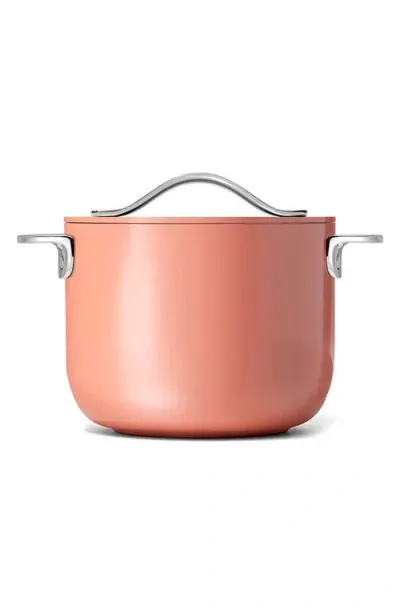 Caraway Nonstick Ceramic Petite 2-quart Cooker With Lid In Perracotta