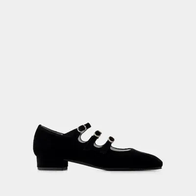 Carel Paris Ariana Ballerinas In Black