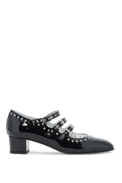 Carel Paris "mary Jane Camden With Eyelets In Black