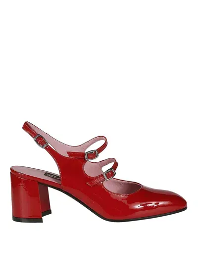 Carel Paris Banana 60mm Slingback Pumps In Red