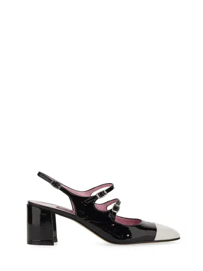 Carel Papaya Pumps, Two-tone. In Negro