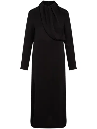 Careste Eleanor Midi Dress In Black