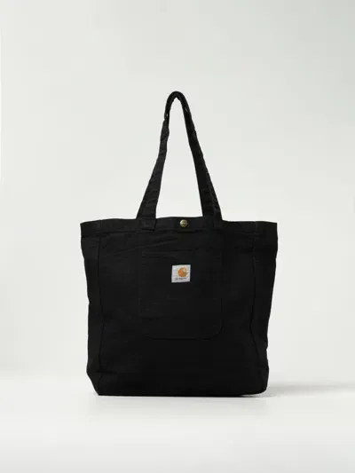 Carhartt Bayfield Organic Cotton Tote Bag In Black