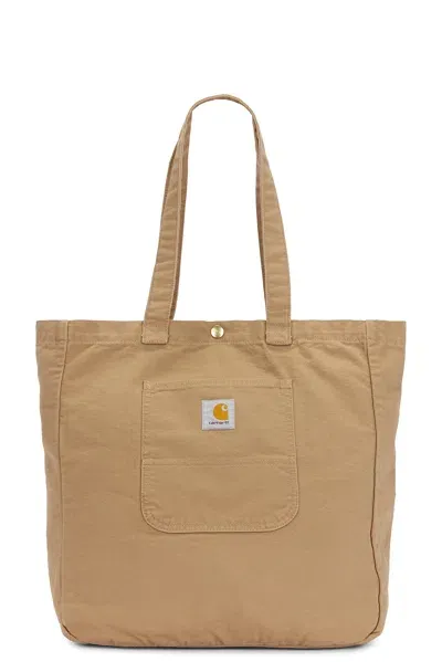 Carhartt Bayfield Tote In Peanut Rinsed