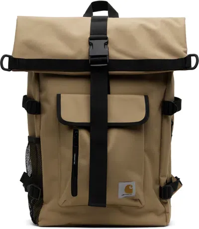 Carhartt Beige Philis Backpack In Brown