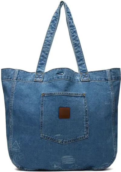 Carhartt Shoulder Bag  Wip Woman Color Denim In Blue Bleached