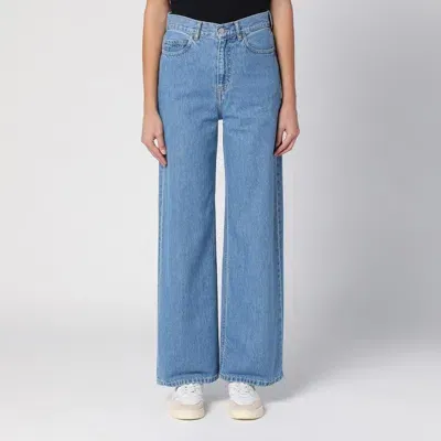 Carhartt Blue W Jane Pant In Light Blue