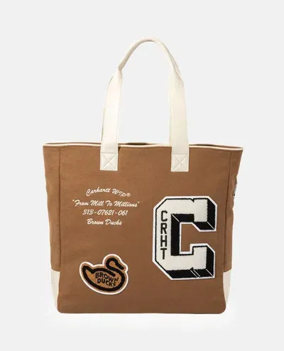 Carhartt Brown Ducks Tote