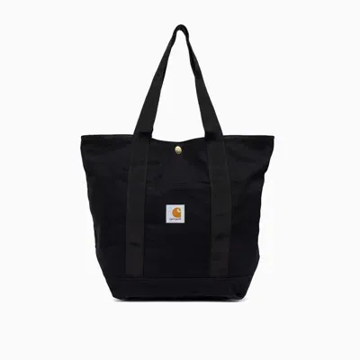 Carhartt Canvas Tote Bag In 黑色