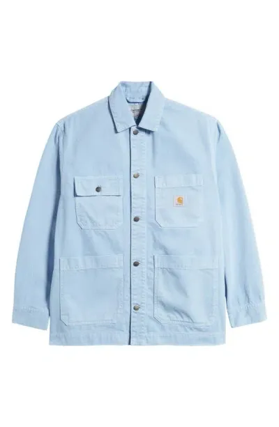 Carhartt Garrison Denim Jacket In Blue