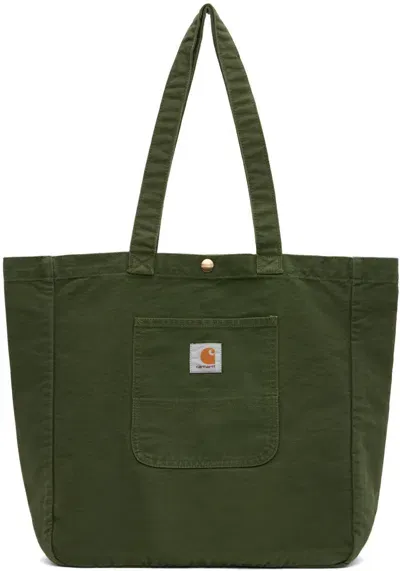 Carhartt Green Bayfield Tote In Tarragon