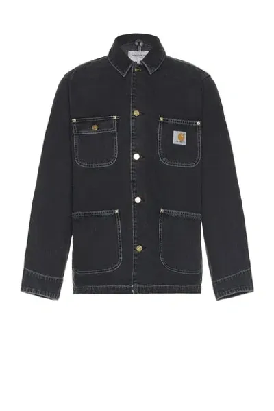 Carhartt Og Chore Coat In Black