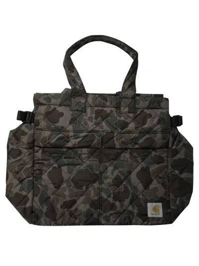 Carhartt Wip "myton" Travel Tote In Grey