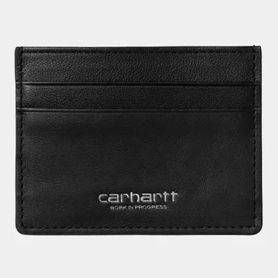 Carhartt Wip Vegas Cardholder In Black