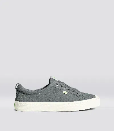 Cariuma Oca Low Charcoal Grey Suede Sneaker Women