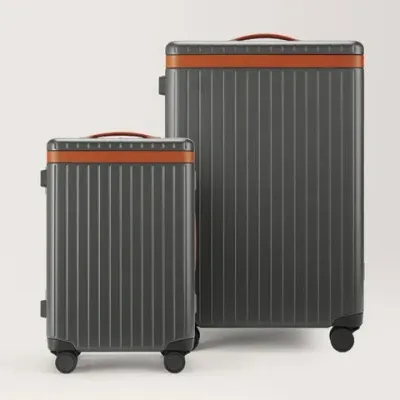 Carl Friedrik The Luggage Set Cognac Brown