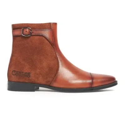 Carlos Santana Spirit Chelsea Boot In Cognac