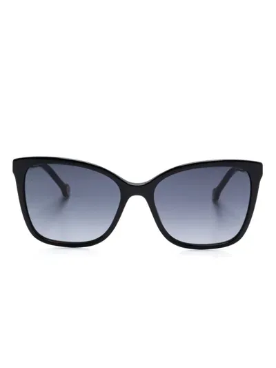 Carolina Herrera Cat-eye Sunglasses In Black