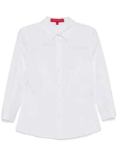 Carolina Herrera Classic Collar Shirt In White