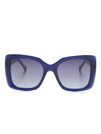 Carolina Herrera Her 0258 Sunglasses In Blue