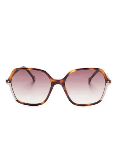 Carolina Herrera Her 0278s Sunglasses In Brown