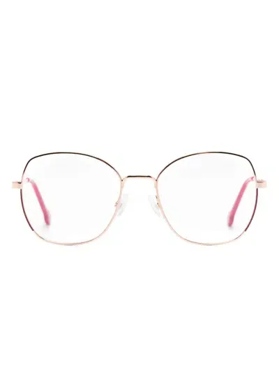 Carolina Herrera Her 281 Glasses In 金色