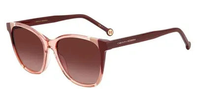 Carolina Herrera Mod. Ch 0061_s In Burgundy