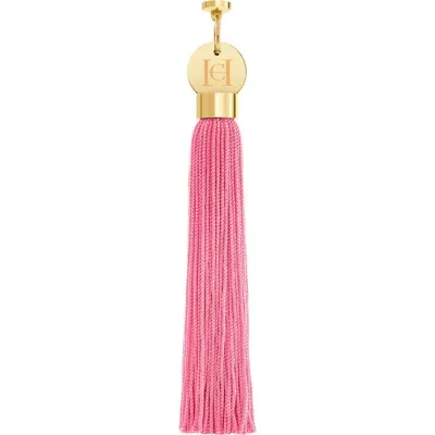 Carolina Herrera The Tassel Accessory Lipstick Charm In Pink