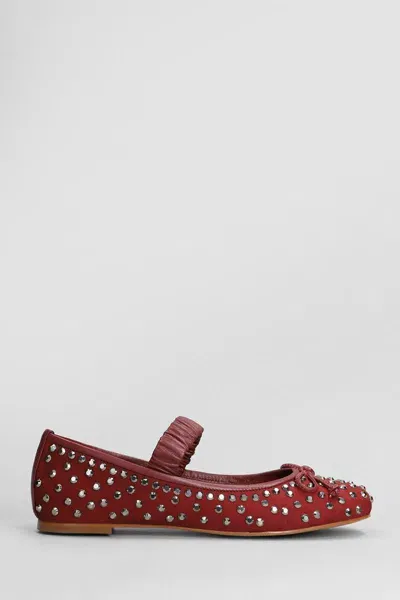 Carrano Ballet Flats In Red