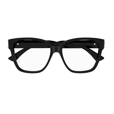 Cartier Ct0451o C De  001 Black Glasses In Nero