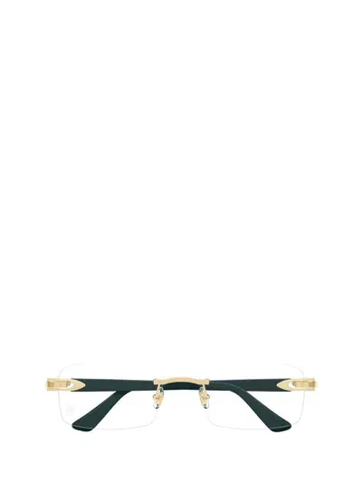 Cartier Eyeglasses In Gold