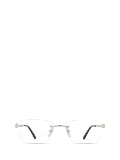 Cartier Eyeglasses In Silver